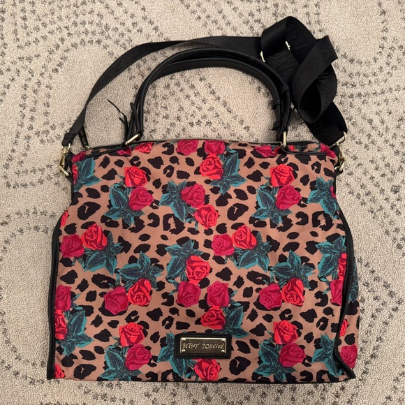 Betsey Johnson Handbags - Betsey Johnson Leopard-Print Bag